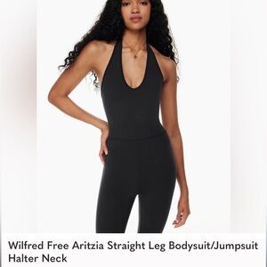 Wilfred free halter jumpsuit small like new